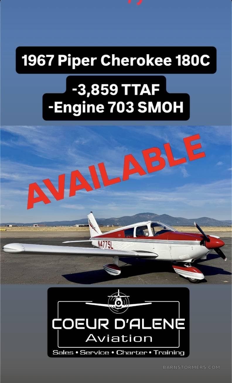 1967 PIPER CHEROKEE 180C photo 1