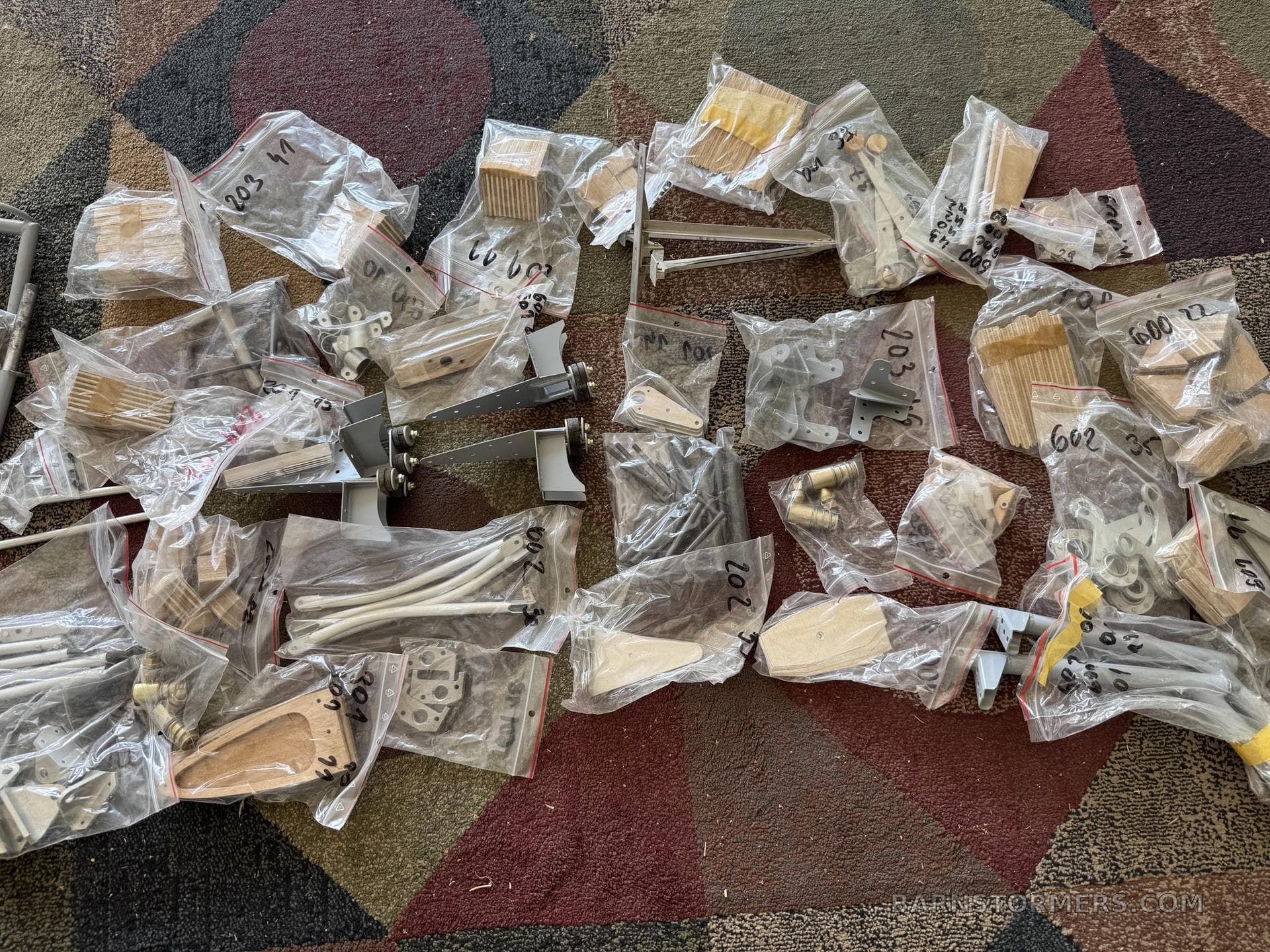 MC-30 LUCIOLE AIRPLANE PARTS. photo 2