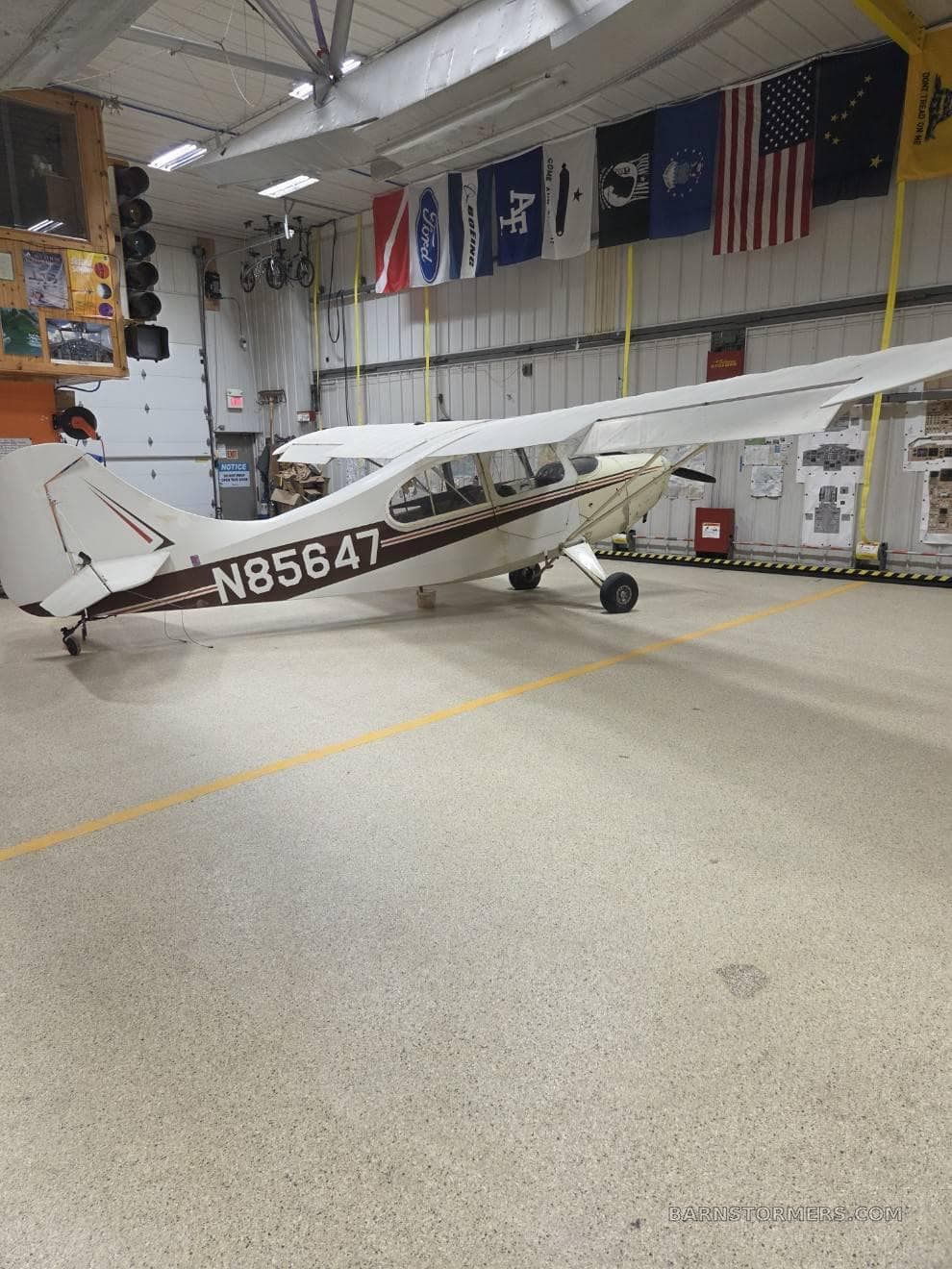 1946 AERONCA 7AC CHAMP PROJECT (NO ENGINE/PROP)