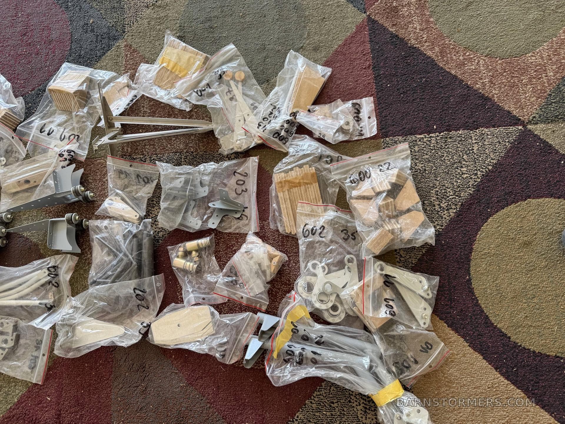 MC-30 LUCIOLE AIRPLANE PARTS. photo 1