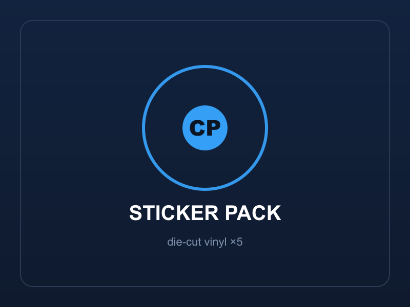 ClearProp sticker pack (5)